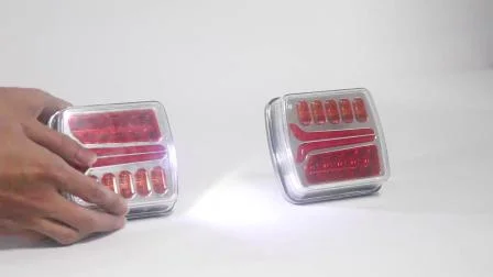 ホット販売ワイヤレス 12V 24V トラックトレーラーターン LED リアポジションコンビネーションテールライト RV トラクターヨットピックアップブレーキ信号灯